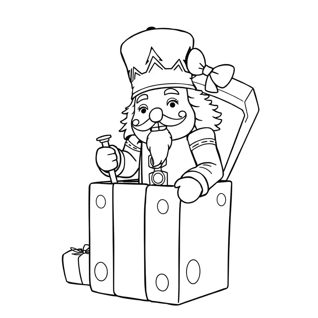 Nutcracker coloring page