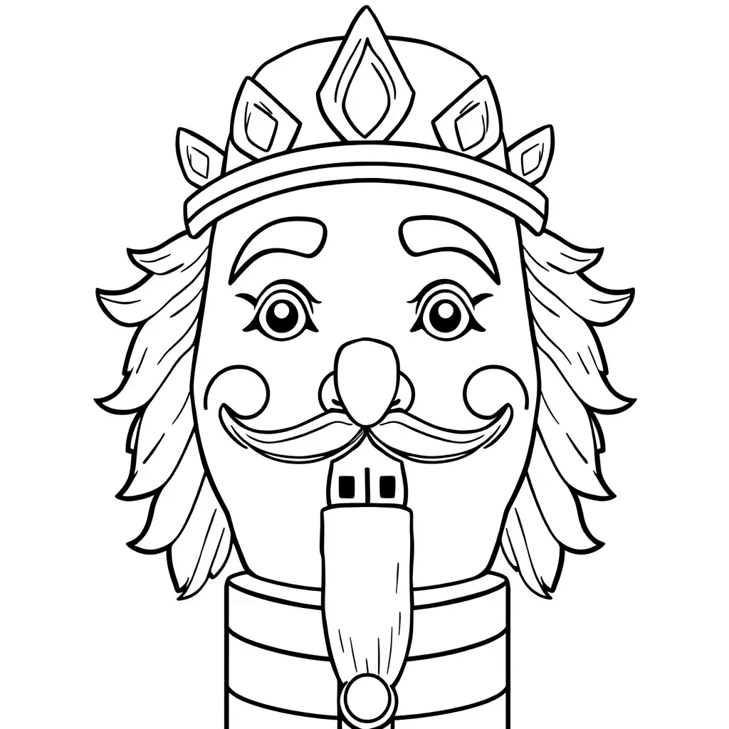 Nutcracker coloring page