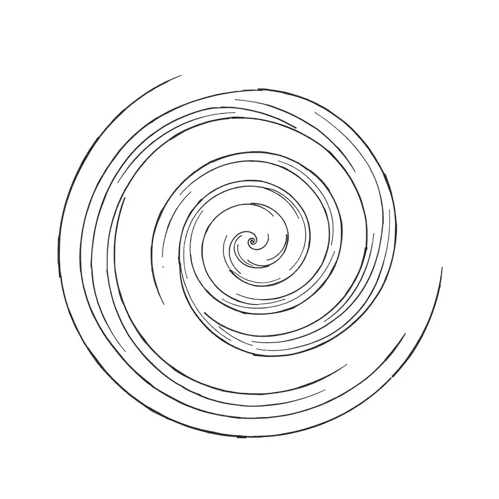 Optical Illusion coloring page