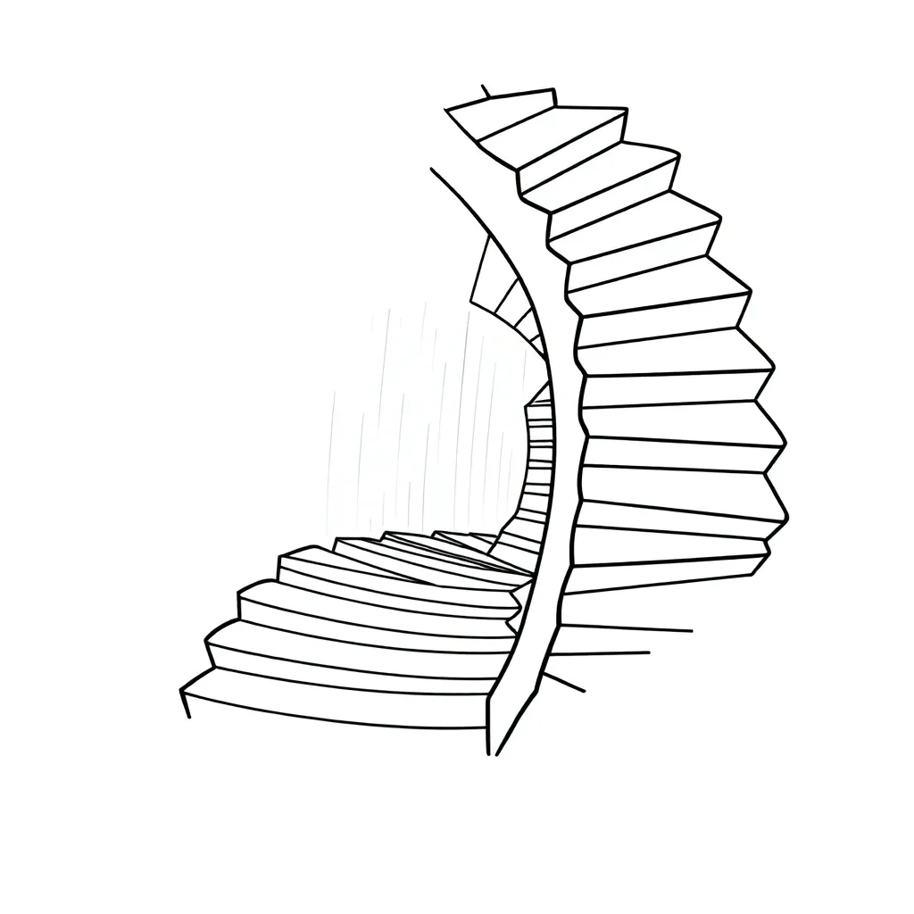 Optical Illusion coloring page