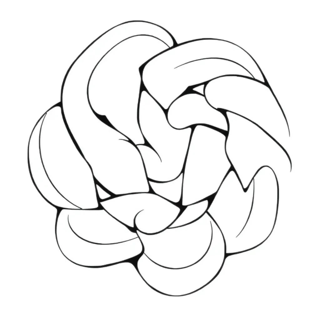 Optical Illusion coloring page