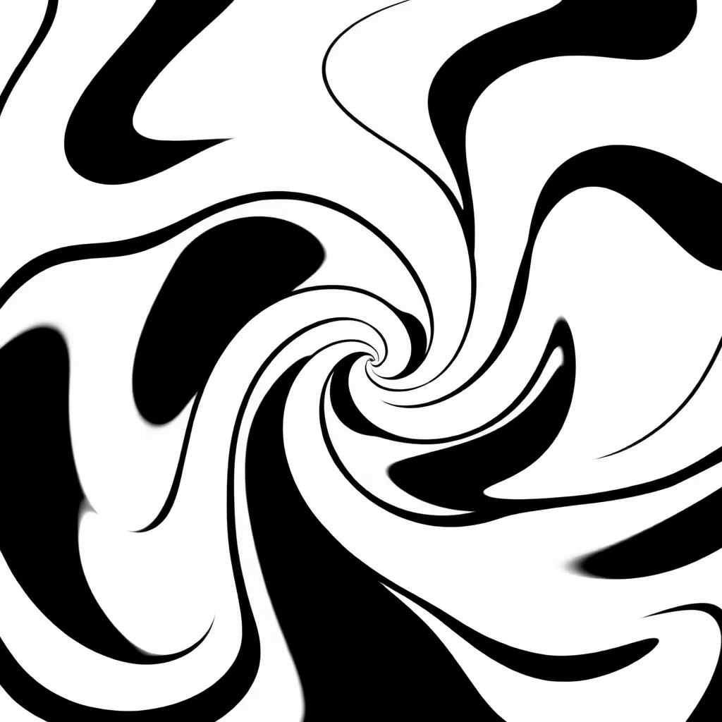 Optical Illusion coloring page