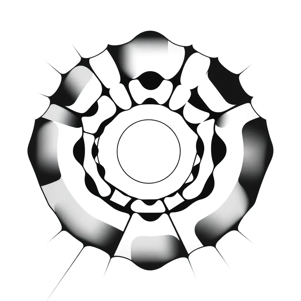 Optical Illusion coloring page