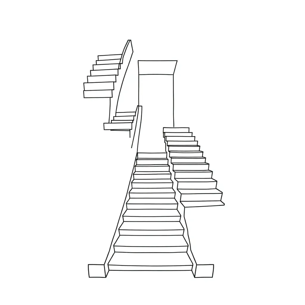 Optical Illusion coloring page