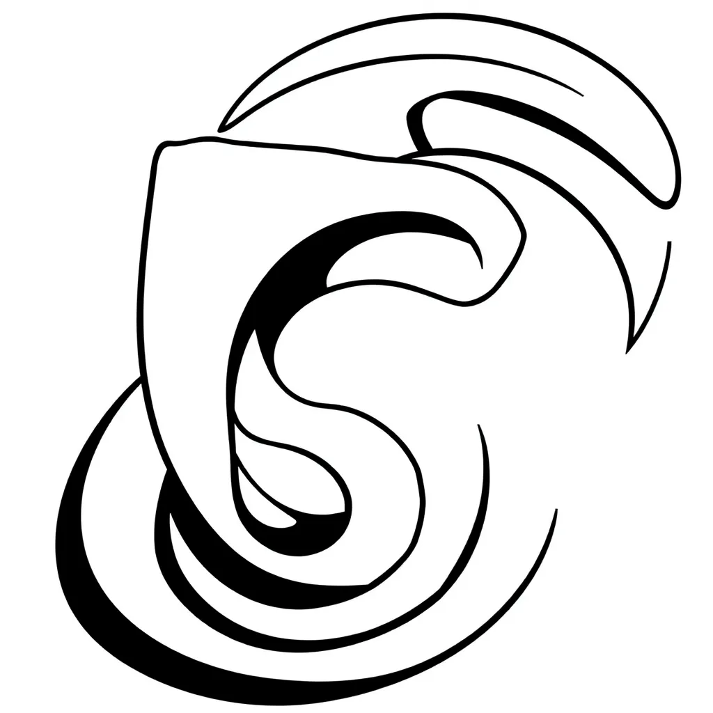 Optical Illusion coloring page