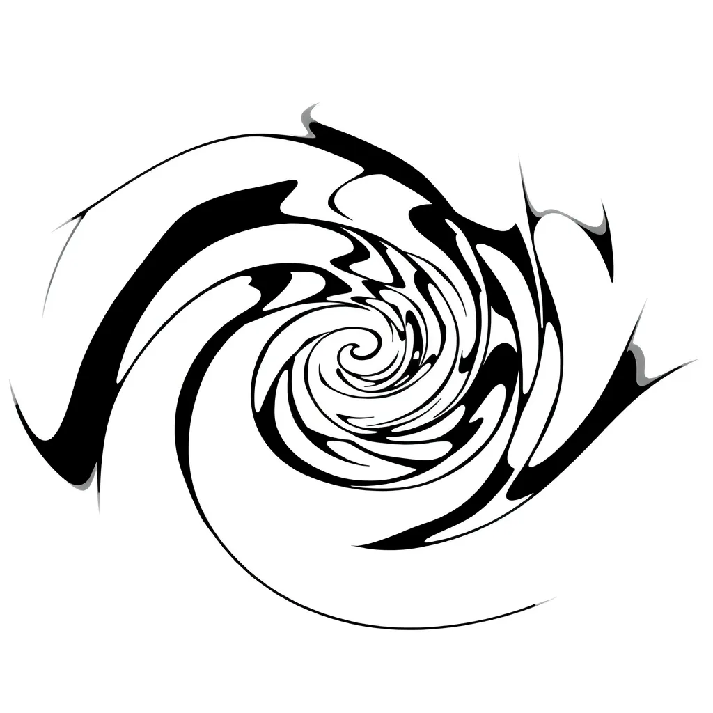 Optical Illusion coloring page