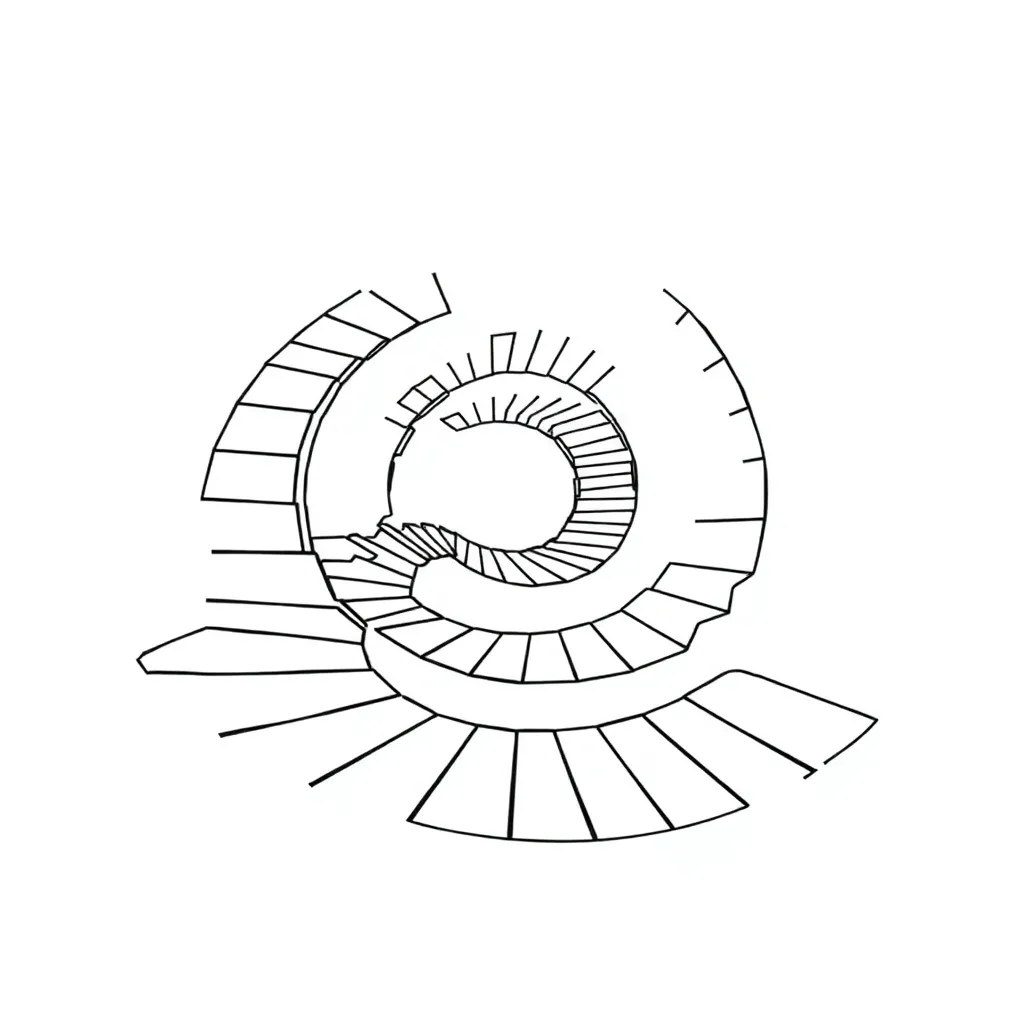 Optical Illusion coloring page