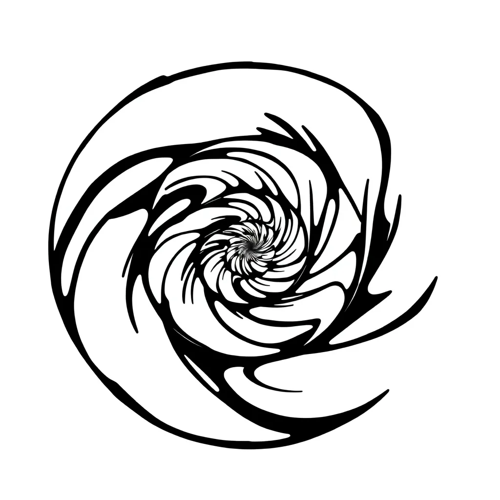 Optical Illusion coloring page