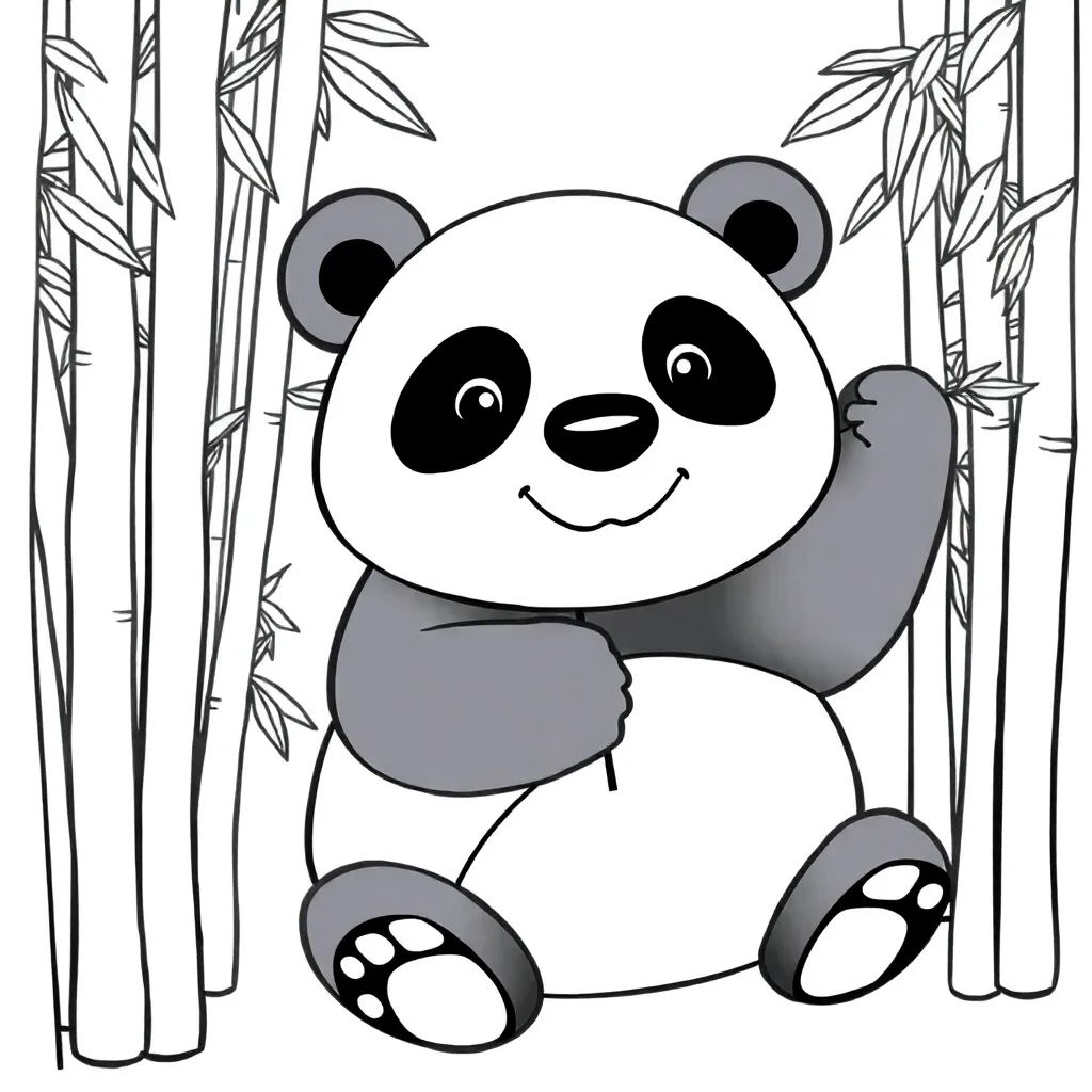 Panda Bear coloring page