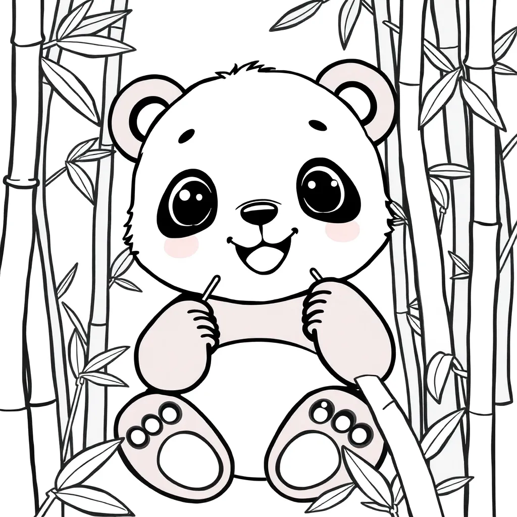 Panda Bear coloring page