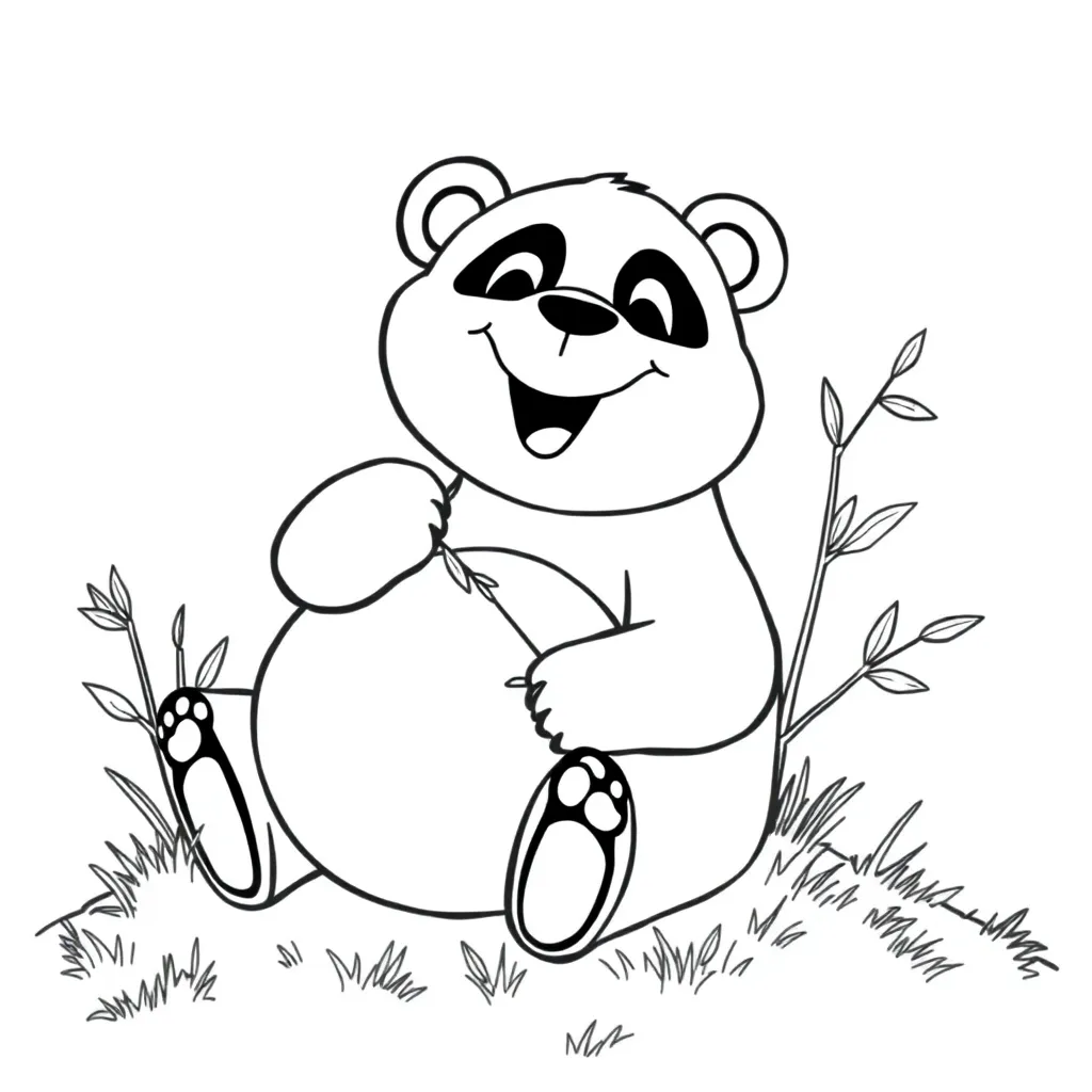 Panda Bear coloring page