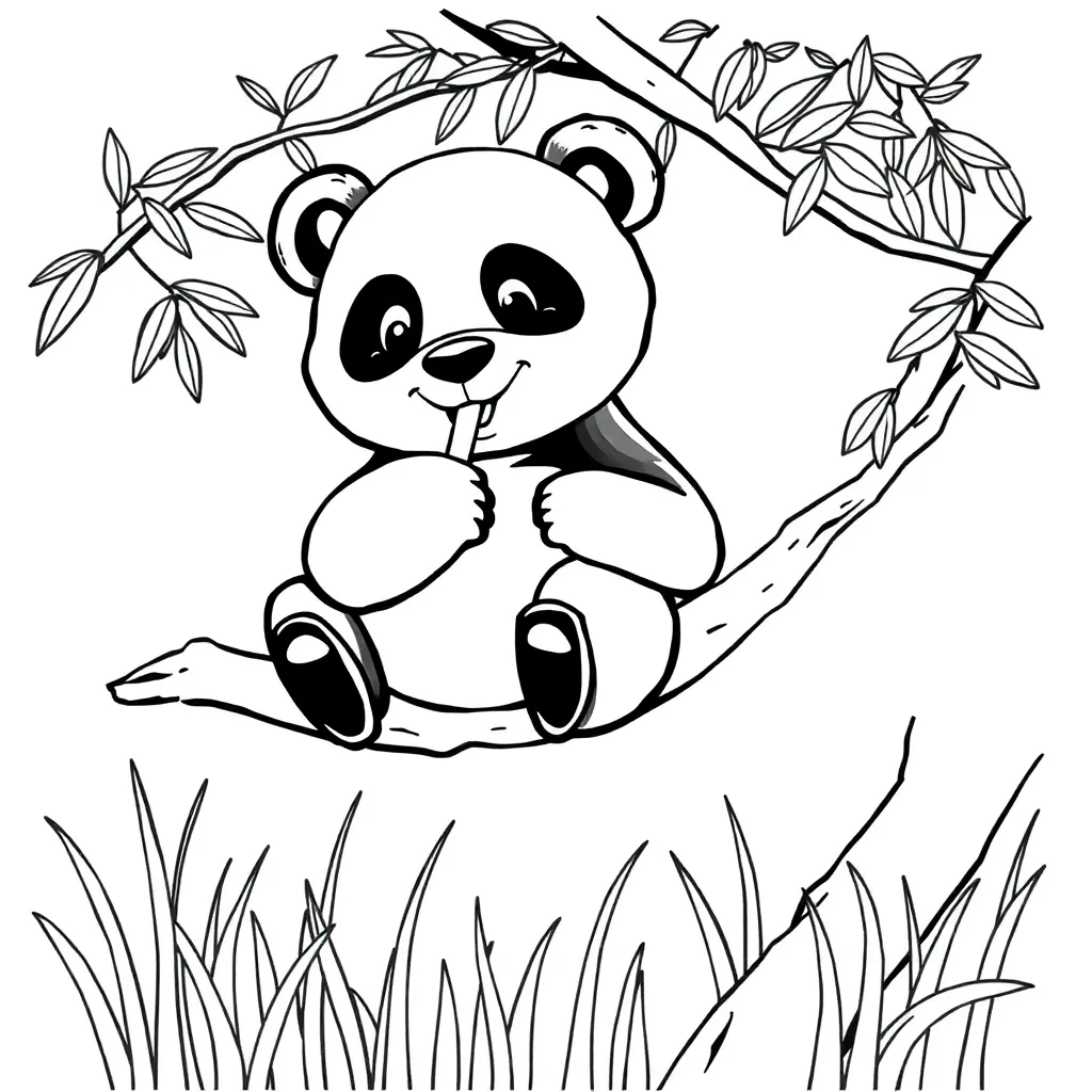 Panda Bear coloring page
