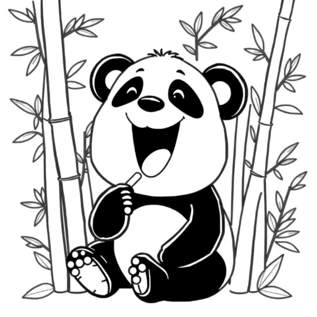 Panda Bear coloring page