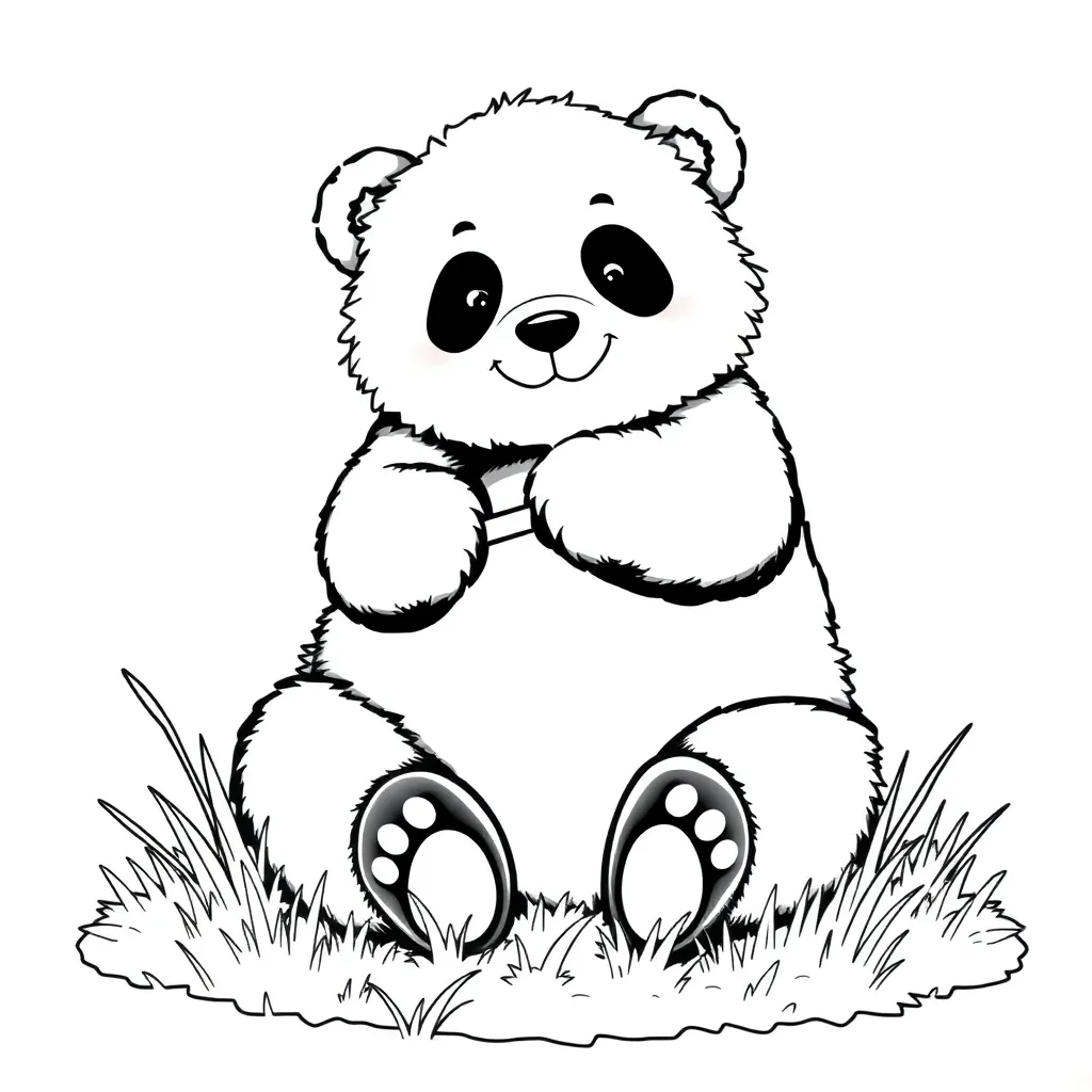 Panda Bear coloring page