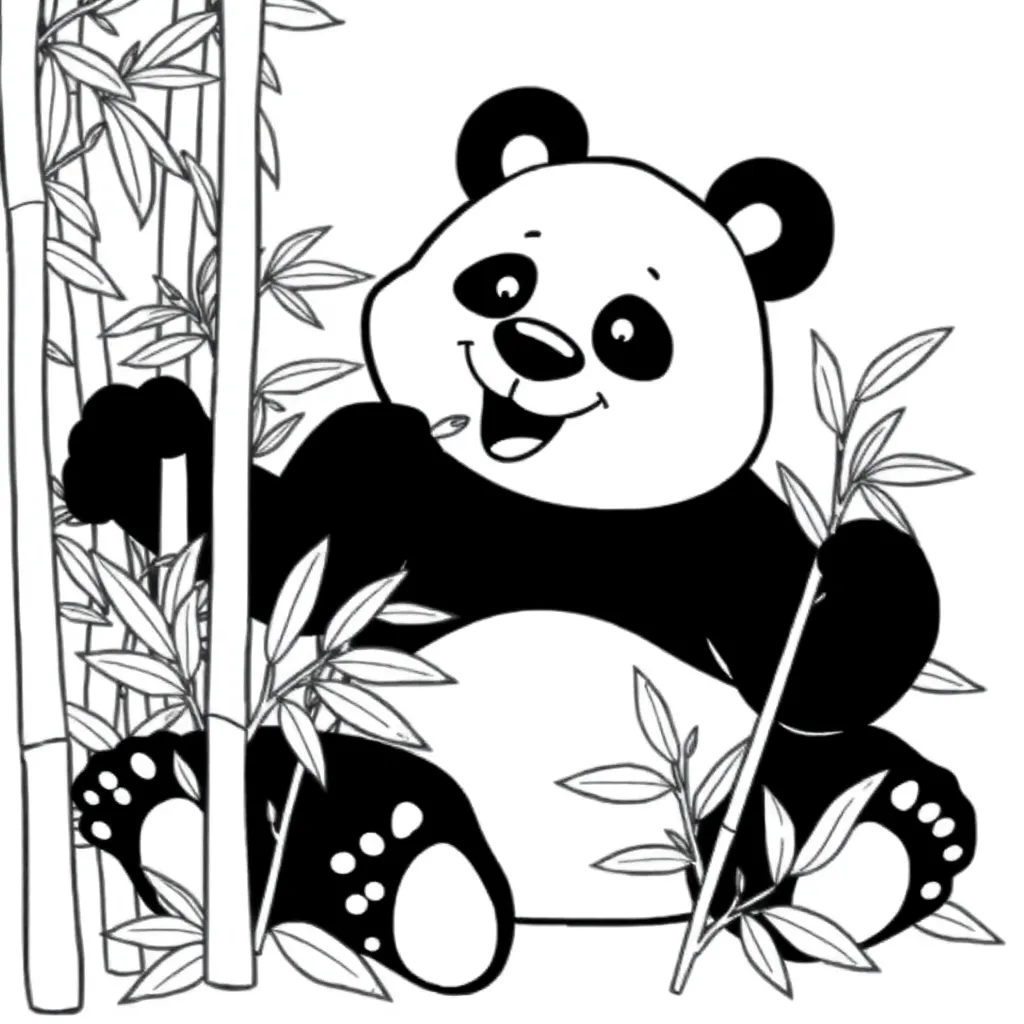 Panda Bear coloring page