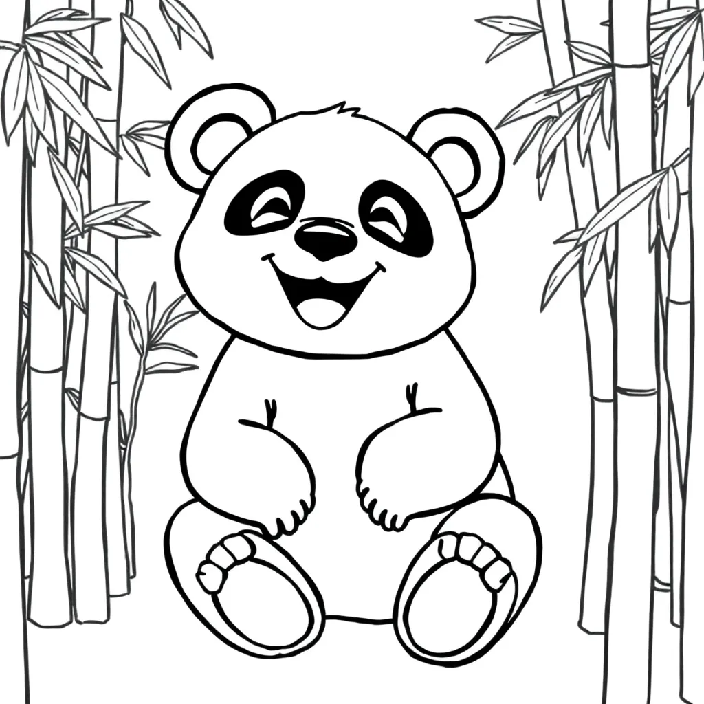 Panda Bear coloring page
