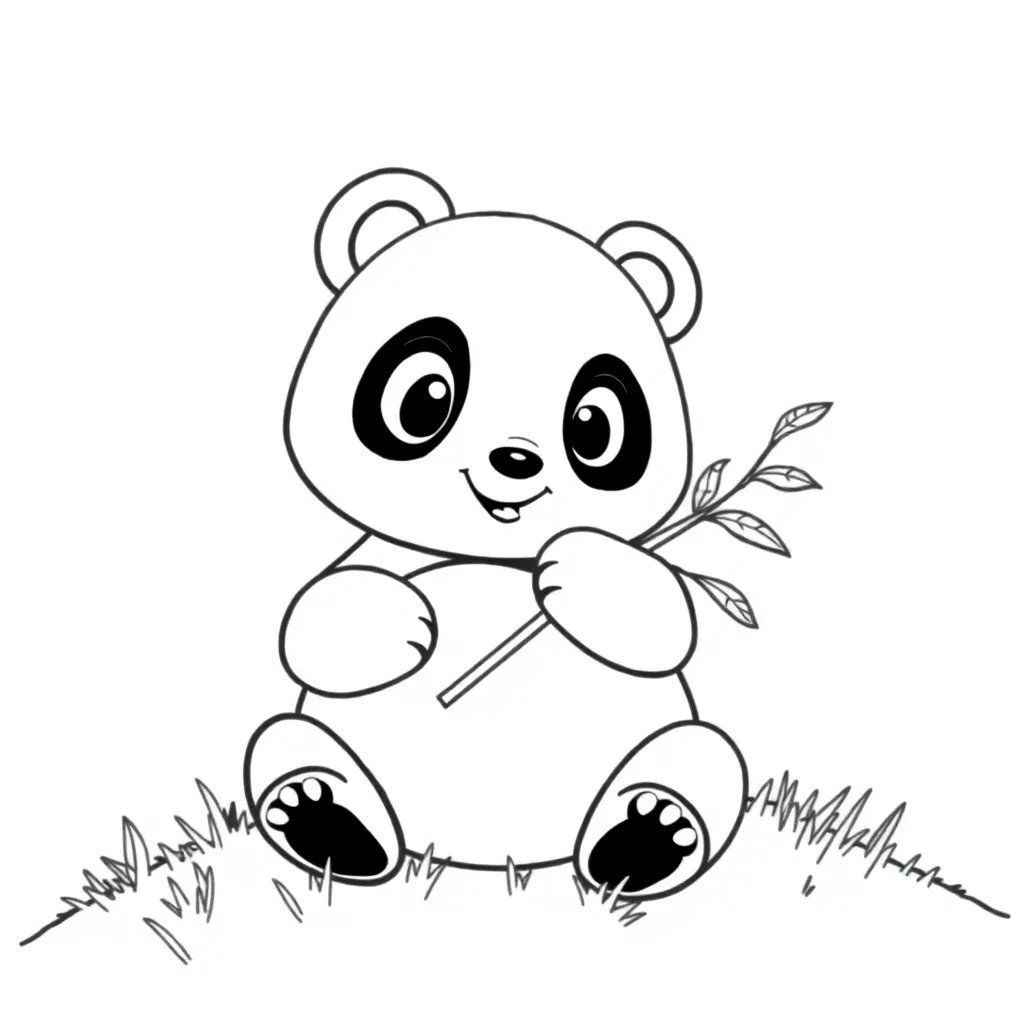 Panda Bear coloring page