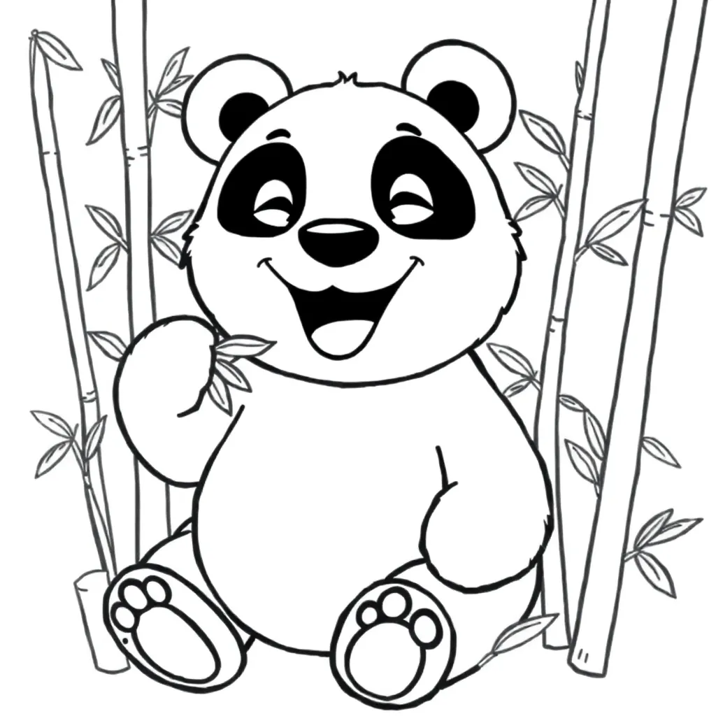 Panda Bear coloring page