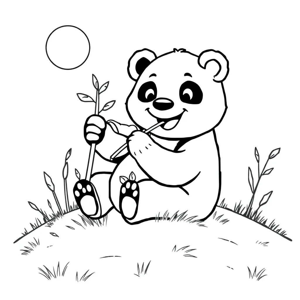 Panda Bear coloring page