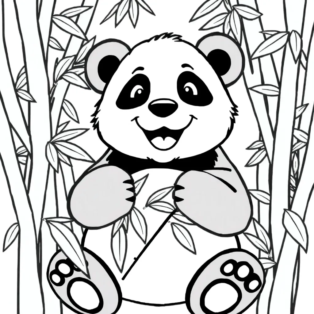 Panda Bear coloring page