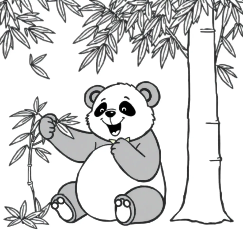 Panda Bear coloring page