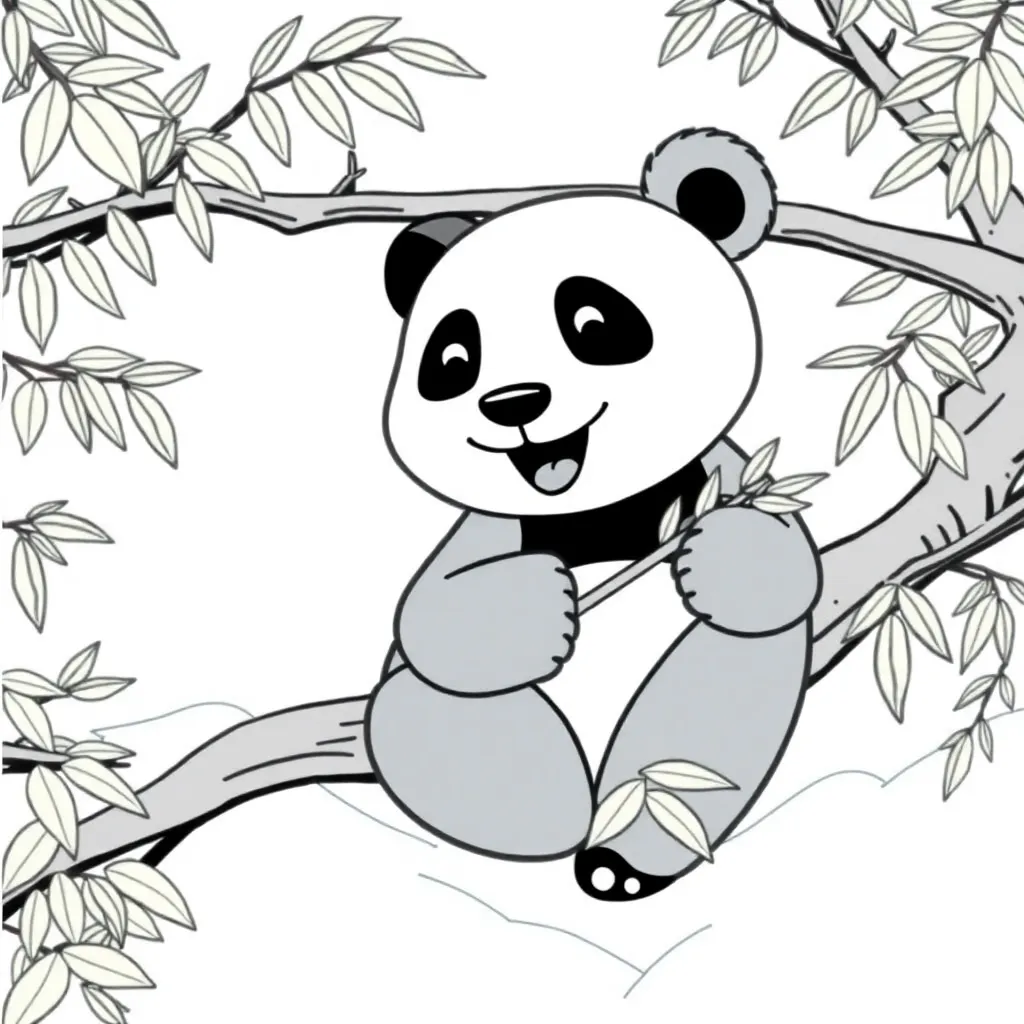 Panda Bear coloring page