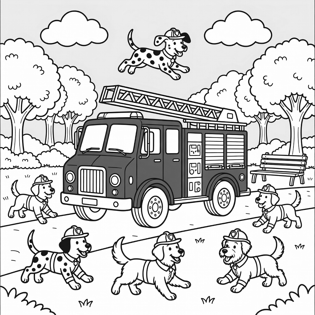 Paw Patrol coloring page
