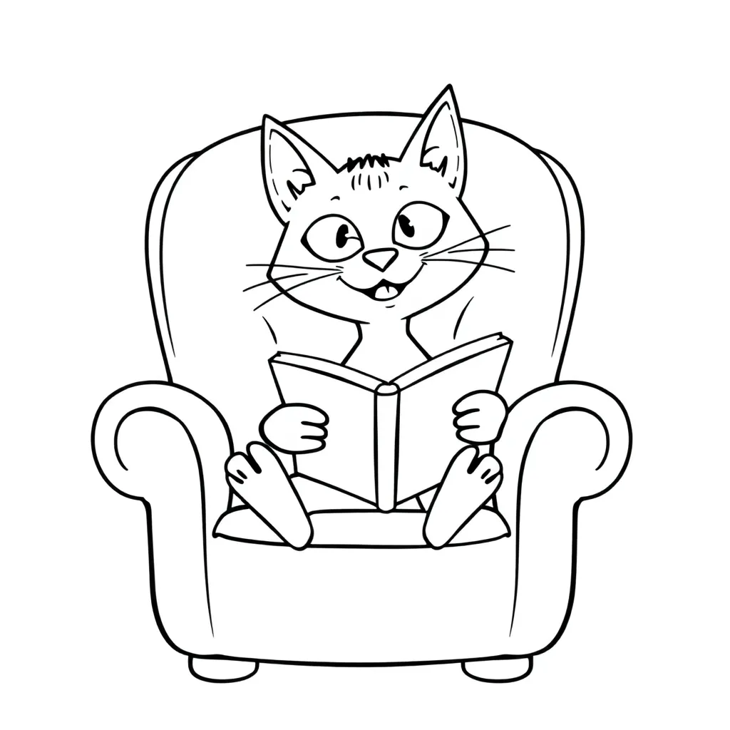 Pete The Cat coloring page
