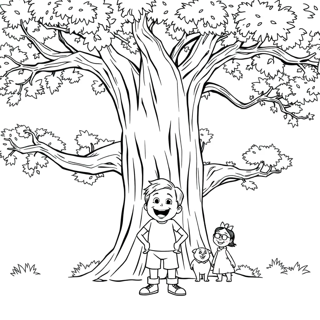 Pixar coloring page