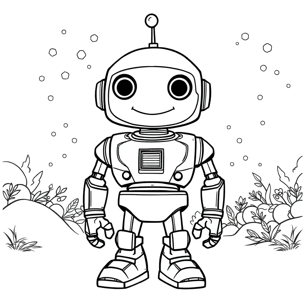 Pixar coloring page