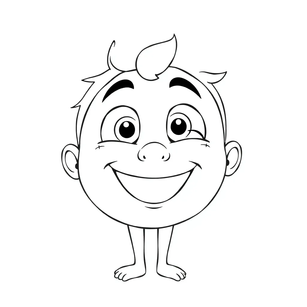 Pixar coloring page