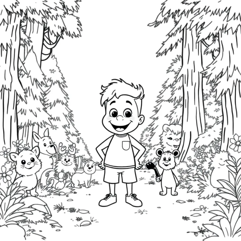Pixar coloring page