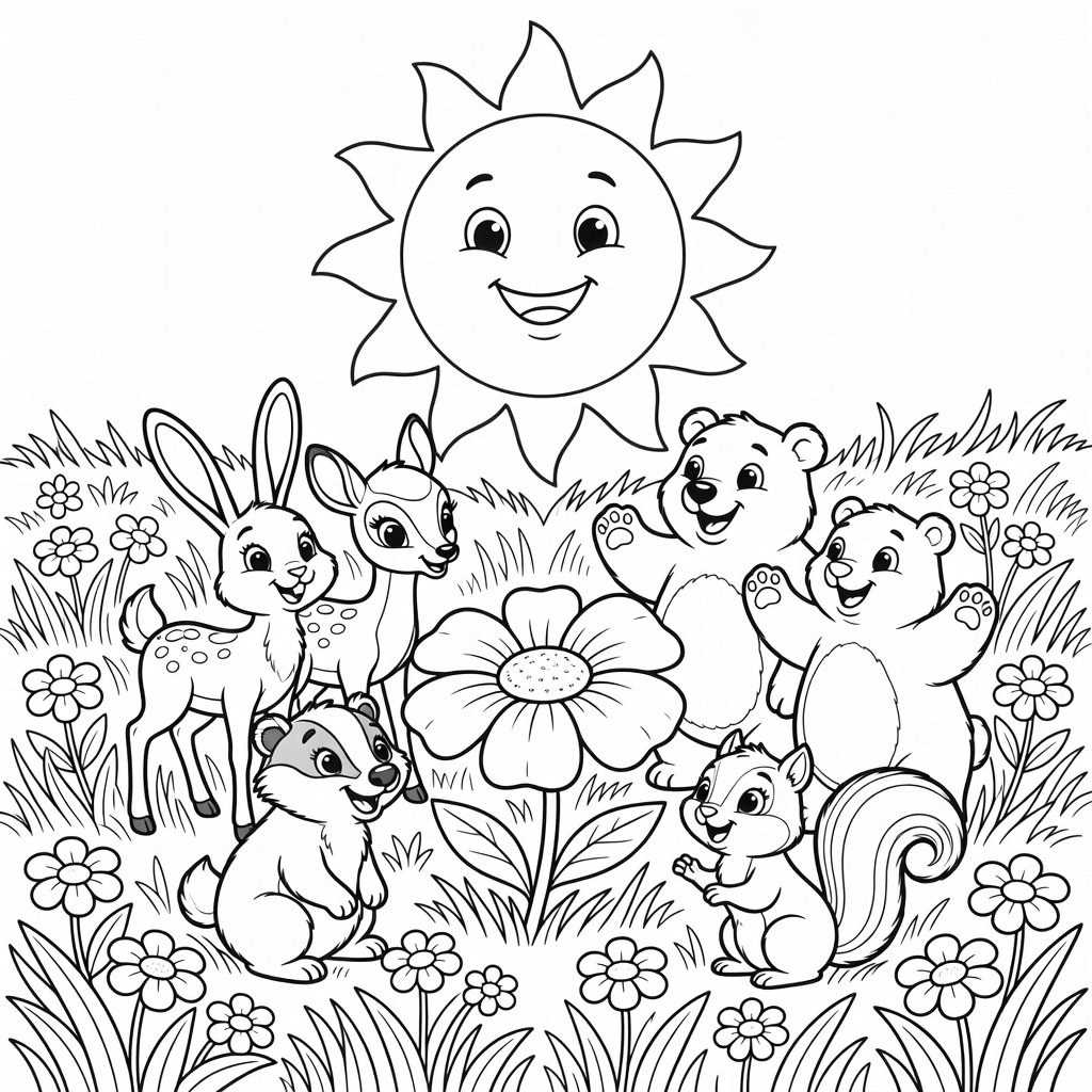 Pixar coloring page