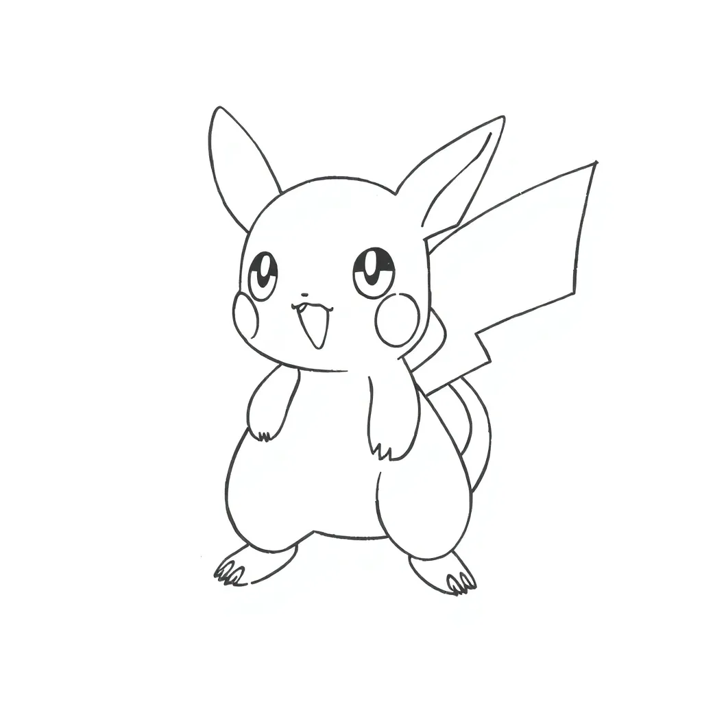 Pokemon Card coloring page