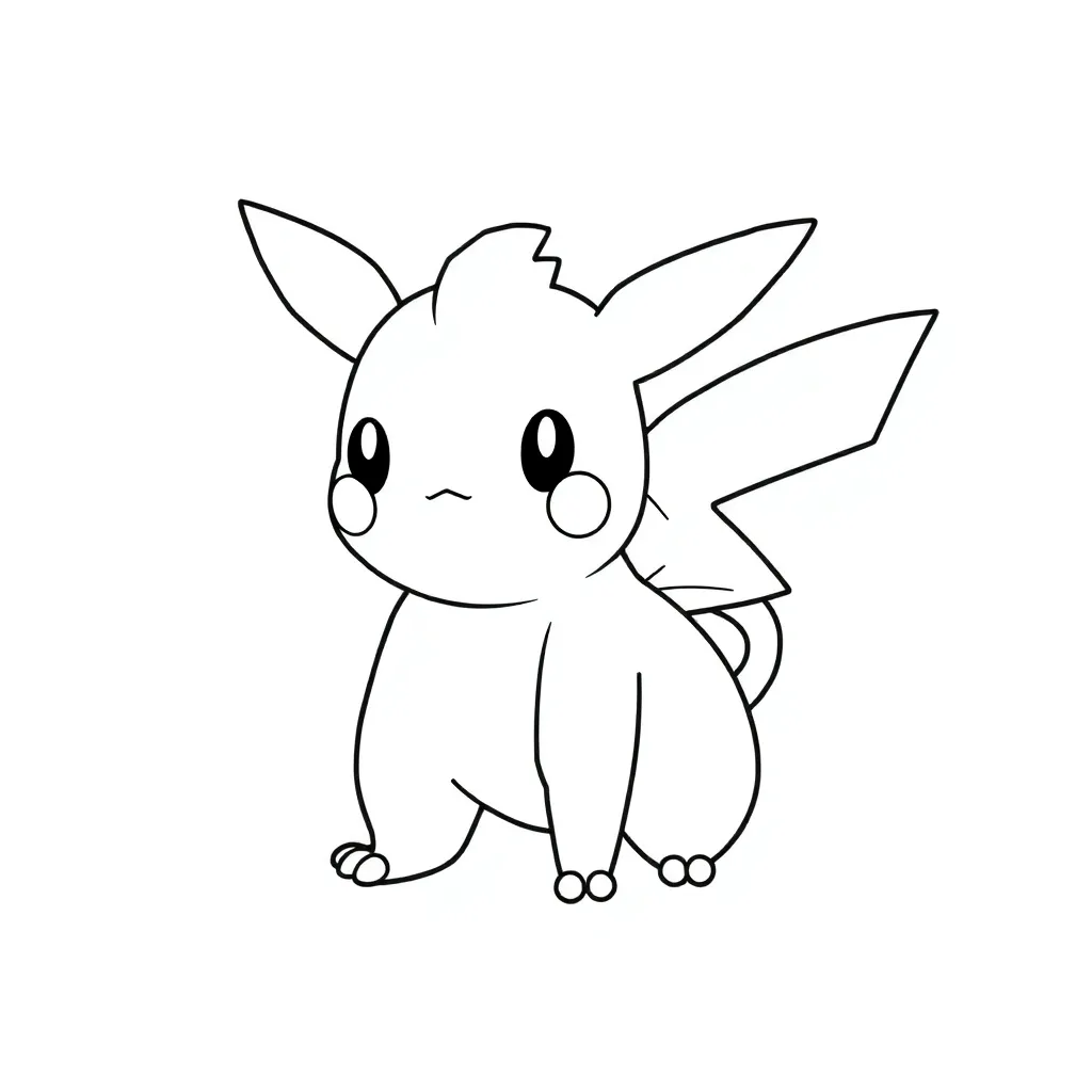 Pokemon Card coloring page