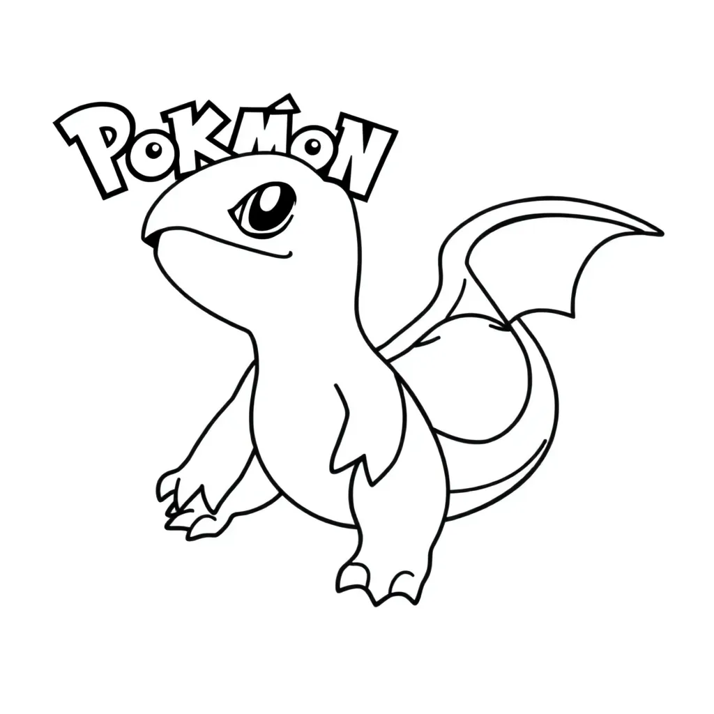 Pokemon Card coloring page