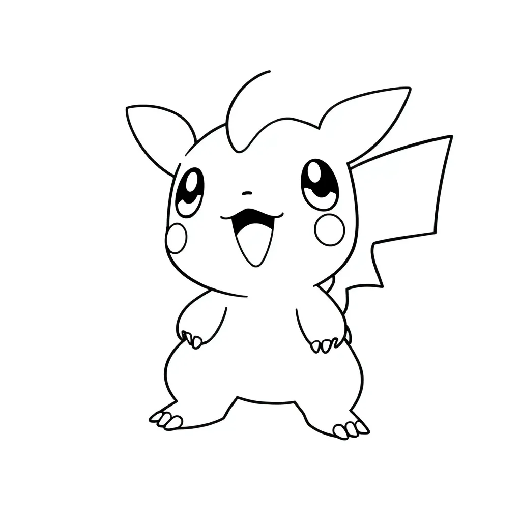 Pokemon Card coloring page