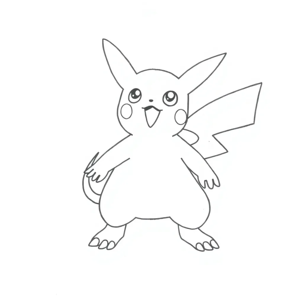 Pokemon Card coloring page