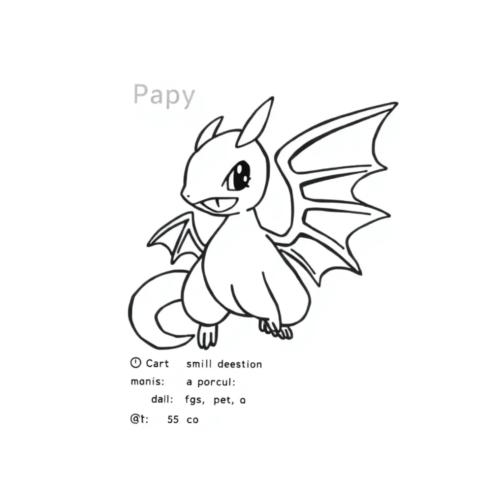 Pokemon Card coloring page