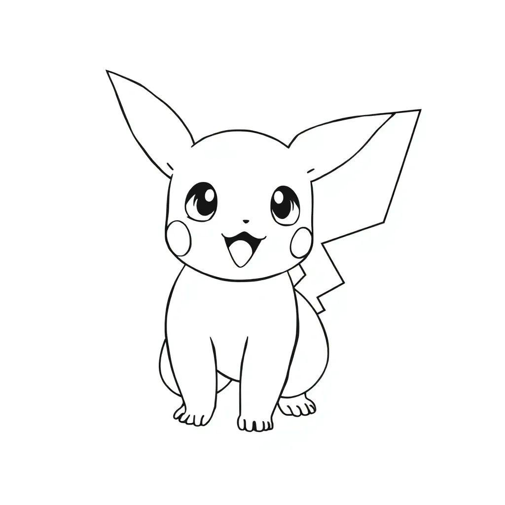 Pokemon coloring page