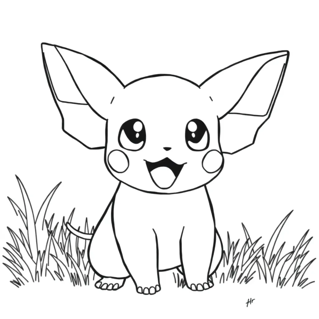 Pokemon coloring page