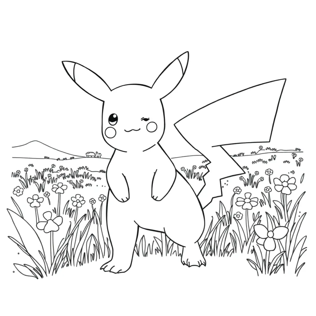 Pokemon coloring page