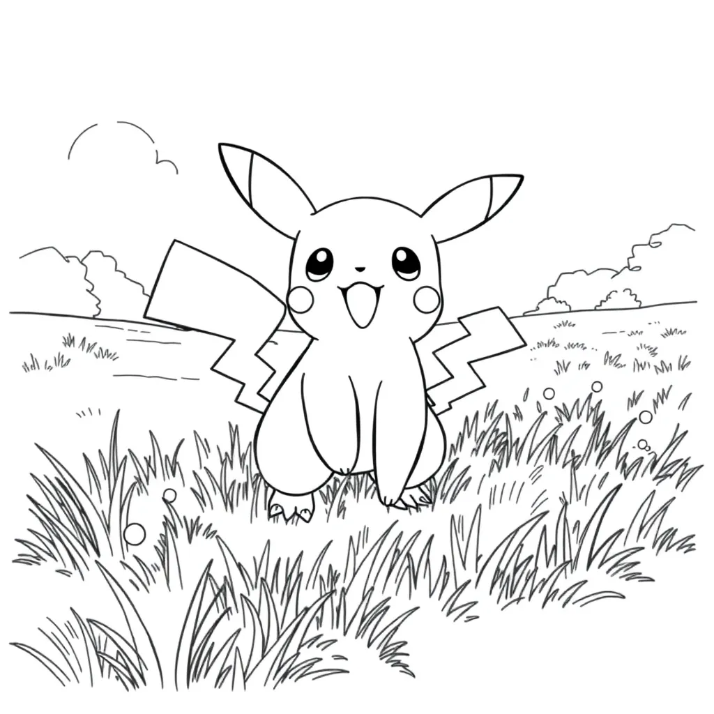 Pokemon coloring page