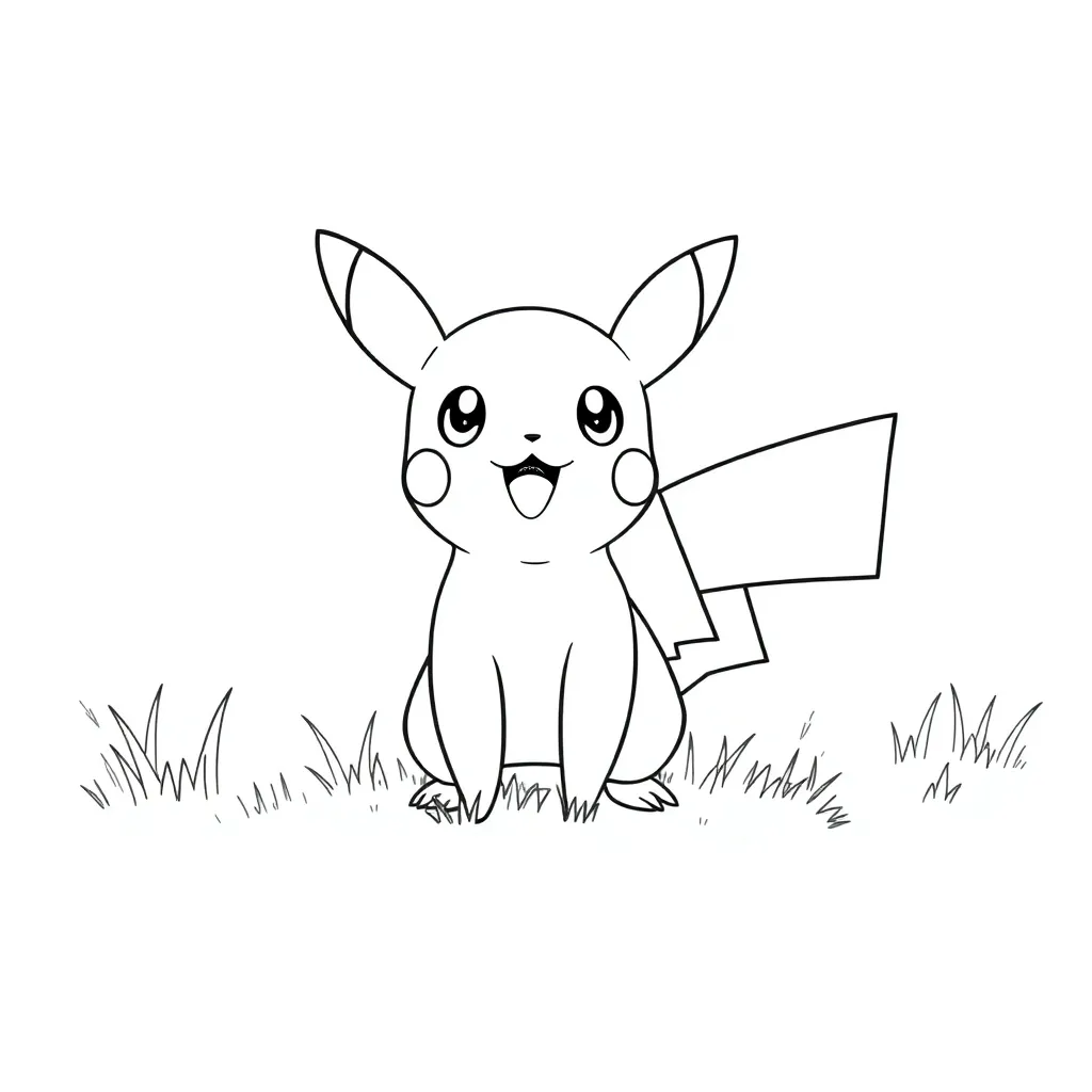 Pokemon coloring page