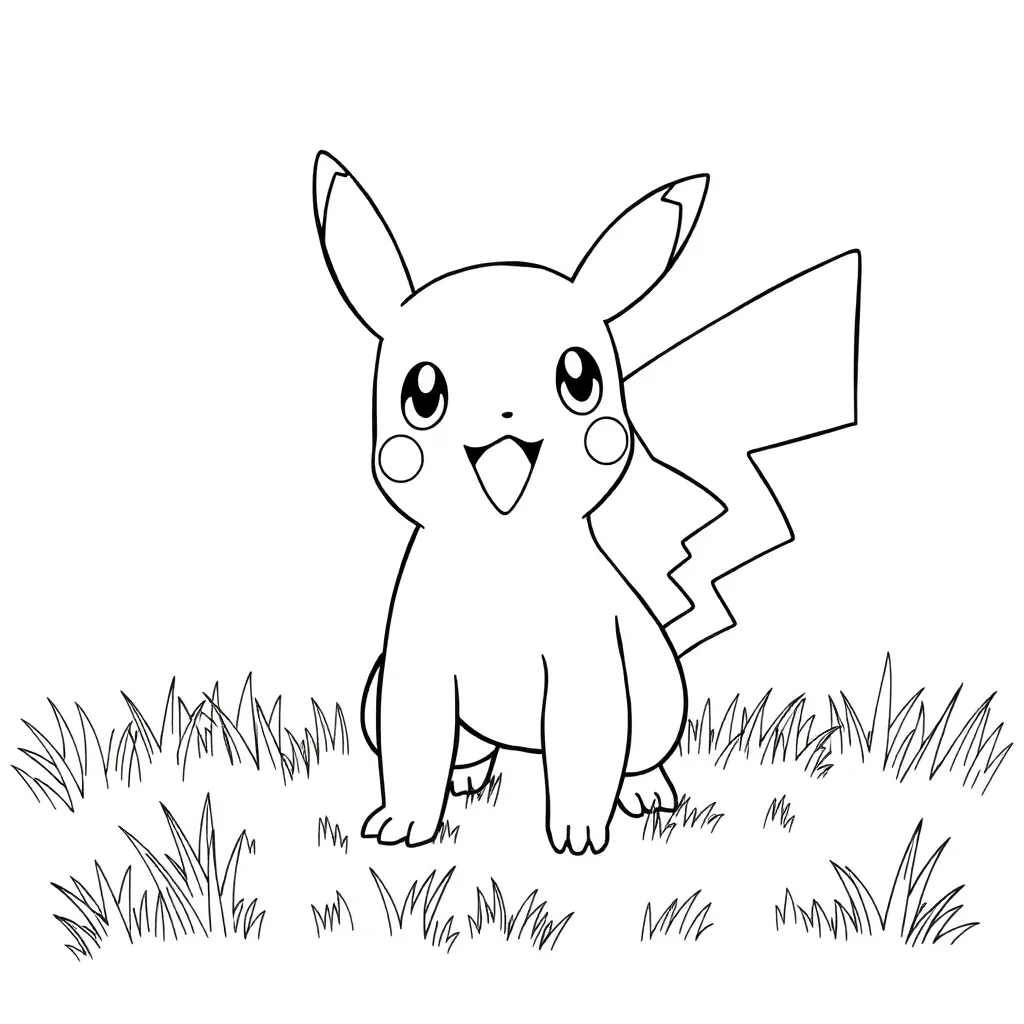 Pokemon coloring page