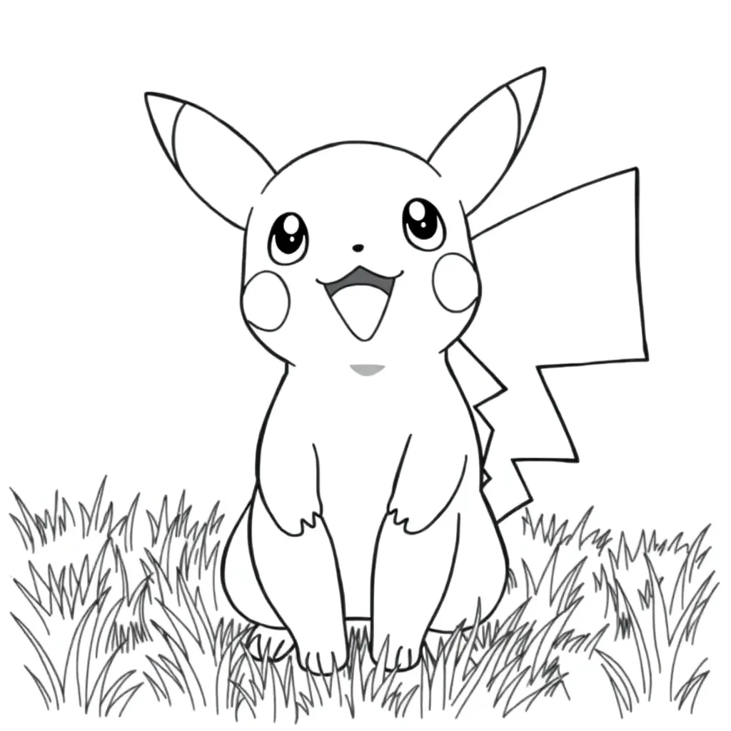 Pokemon coloring page