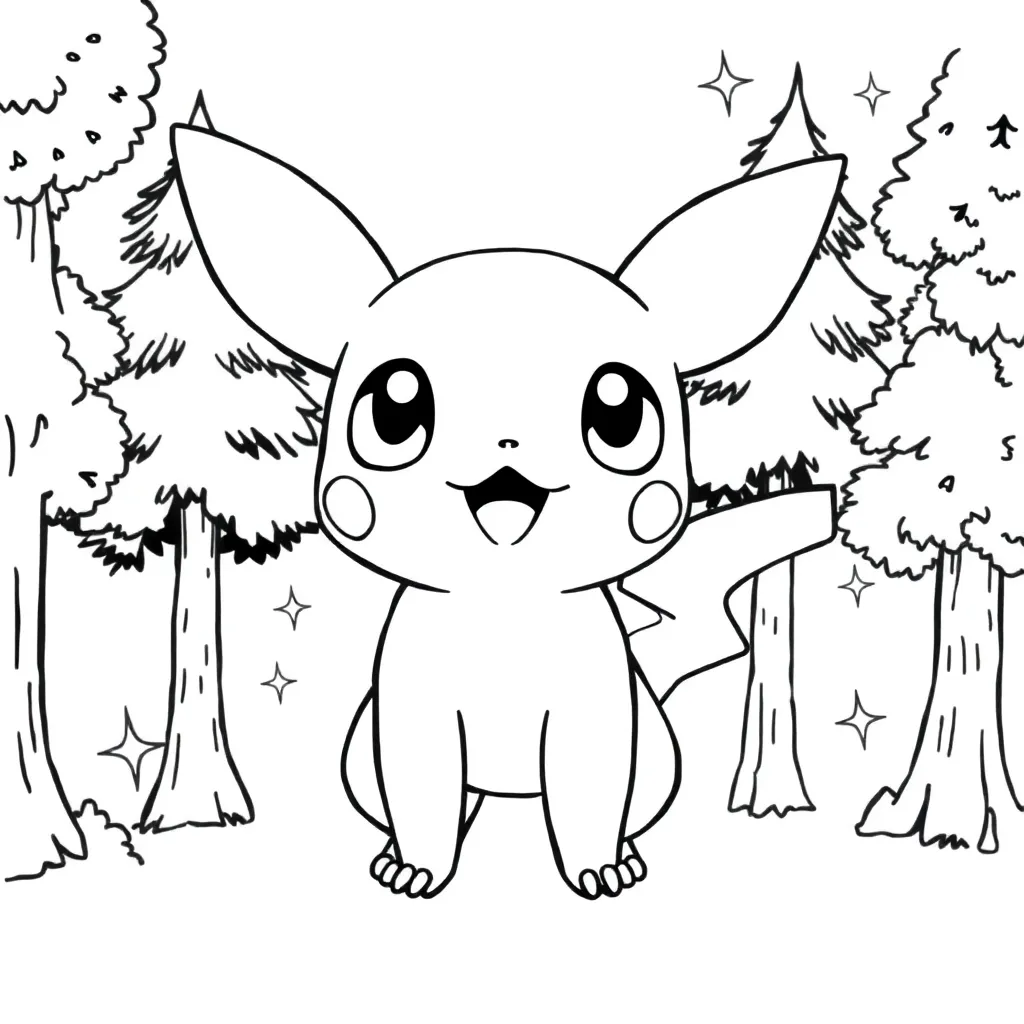 Pokemon coloring page