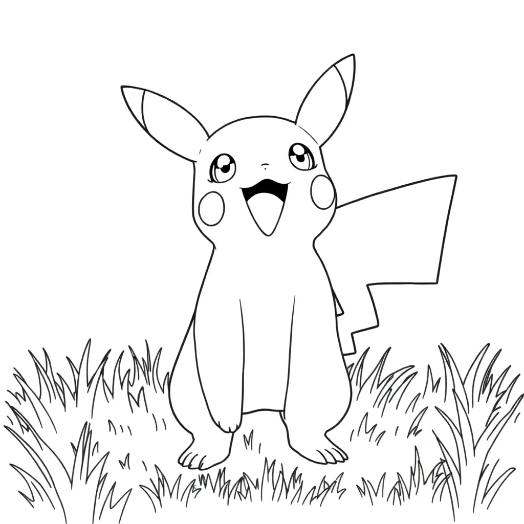 Pokemon coloring page