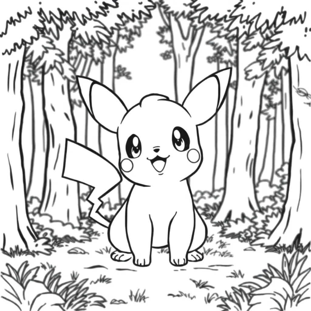Pokemon coloring page