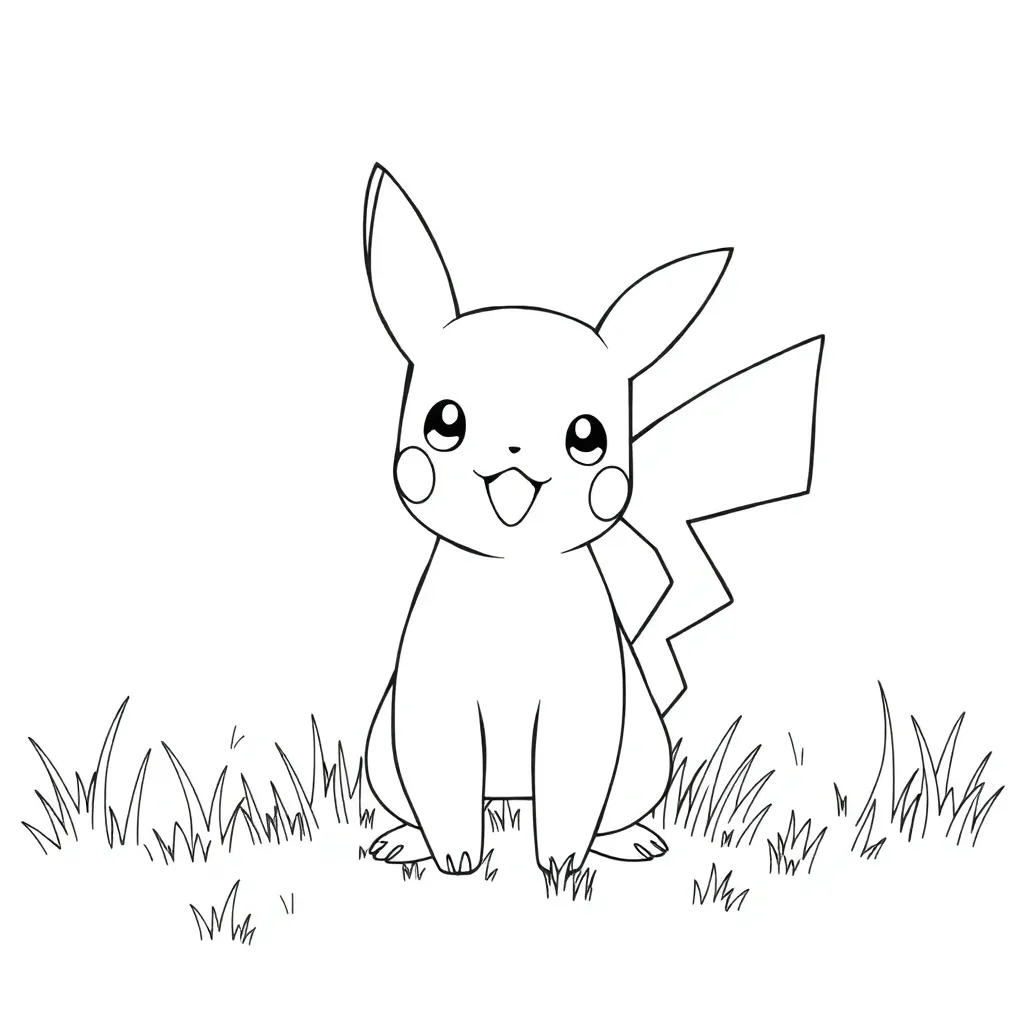 Pokemon coloring page